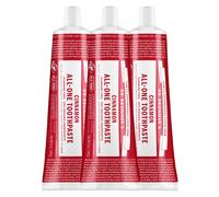 Dr. Bronners - All-One Toothpaste (Cinnamon 5 Ounce 3-Pack) - 70% Organic Ingredients Natural and Effective Fluoride-Free SLS-Free Helps Freshen