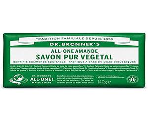 Dr Bronner'S | Almond Pure Castile Bar Soap | 1 x 140g
