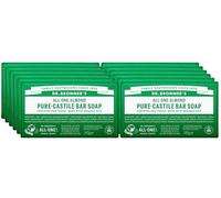 Dr Bronner's - Almond Pure-Castile Bar Soap, 12 x 140g