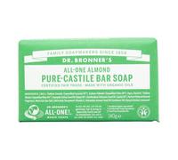 Dr Bronner's Almond Pure-Castile Soap Bar 140g