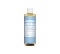 Dr Bronner's Magic Soaps 18-in-1 Hemp Unscented Baby-Mild Pure-Castile Liquid Soap 473ml