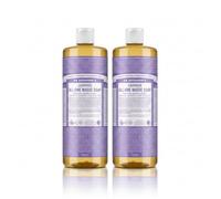 Dr. Bronner's Liquid Soap Lavender 2 x 945 ml Organic Natural Soap