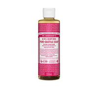 Dr. Bronner's Organic 18-in-1 Hemp Rose Pure-Castile Liquid Soap, 237 ml