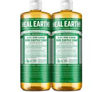 Dr Bronner's Organic Almond Castile Liquid Soap, 946 ml - Pack of 2