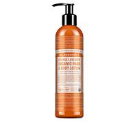 Dr. Bronner's - Organic Lotion (Orange Lavender 8 Ounce) - Body Lotion & Moisturizer Certified Organic Soothing for Hands Face and Body High