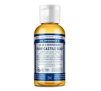 Dr. Bronner's Organic Peppermint Pure-Castile Liquid Soap, 59 ml