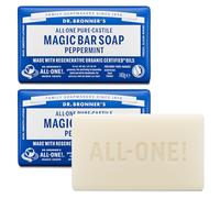 Dr. Bronner's Pure-Castile Bar Soap Peppermint Organic Oils 140 g