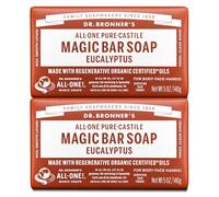 Dr. Bronner's Pure-Castile Bar Soap - Eucalyptus, 5oz. (2 Pack)