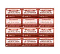 Dr. Bronner's - Pure-Castile Bar Soap - Eucalyptus Made w/Organic Oils For Face Body & Hair Gentle & Moisturizing Smooth Lather Biodegradab