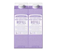 Dr. Bronner's Pure-Castile Liquid Soap Refill Lavendar 32oz, Pack of 2