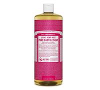 Dr Bronner's Rose Pure Castile Liquid Soap - 946ml