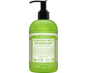 Dr. Bronner's Soap Lemongrass-Lime Organic Sugar 710 ml