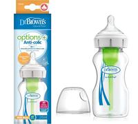 Dr. Brown Natural Flow Anti-Colic Wide Neck Baby Bottle 270ml BPA Free UK