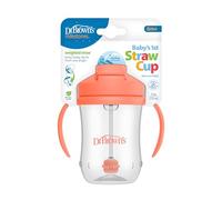 Dr. Brown’s 9oz/270ml Straw Cup - Coral