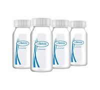 Dr. Brown’s Breastmilk Collection Bottles, 4 oz/120 ml, 4-Pack