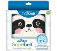 Dr. Brown’s Infant Gripebelt for Colic Relief, Heated Tummy Wrap, Baby Swaddling Belt for Gas Relief, Natural Relief for Upset Stomach in Babies and Toddlers, Panda, 0-3m