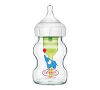 Dr. Brown’s Natural Flow® Anti-Colic Options+™ Wide-Neck Glass Baby Bottle - Elephant 150ml