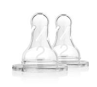 Dr. Brown's 12 Pack Natural Flow Level-2 Standard Nipple