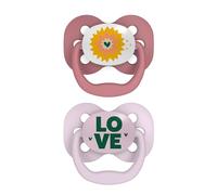 Dr. Brown's Advantage Baby Pacifiers, Stage 1, 2Count, Pink