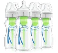 Dr Brown's Natural Flow Options+ Anti-Colic Bottle, Pack of 4, 270ml