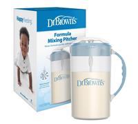 Dr. Brown's Baby Formula Mixing Pitcher with Adjustable Stopper, Locking Lid,...