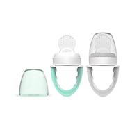 Dr. Brown's Fresh First Silicone Feeder, Mint & Grey, 2 Count