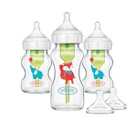 Dr. Brown's Glass Wide-Neck Baby Bottle Set