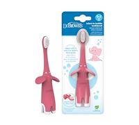 Dr Brown's Infant Elephant Toothbrush Pink