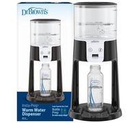 Dr. Brown's Insta-Prep Warm Water Dispenser to Instantly Prepare Baby’s Formula Bottle,Large Capacity Glass Tank with 3 Temperature Settings,Black
