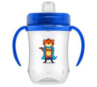 Dr. Brown's Milestones Soft Spout Sippy Cup with Handles - Blue - 9oz - 9m+
