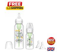 Dr. Brown's Narrow Anti-Colic Options+ Baby Bottle Sample Kit for Newborns