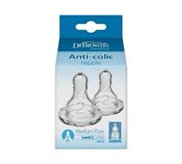 Dr Brown's - Narrow Neck Level 2 Teats (2 pack)
