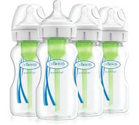 Dr. Browns Baby Bottles Natural Flow Options+ – Anti-Colic, 270 ml, Pack of 4