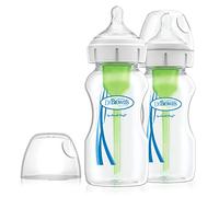 Dr Brown's Natural Flow Options+ Anti-Colic Bottle, Pack of 2, 270ml