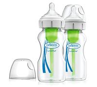 Dr Brown's Options+ Anti-Colic 270ml Glass Bottle Twin Pack