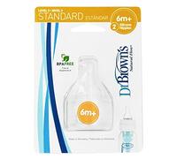 Dr. Browns Natural Flow Level 3 Standard Nipple - 6 Nipples