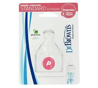 Dr. Brown'S Natural Flow Preemie Standard Nipple, 2 Pack