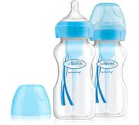 Dr Browns Options + 270ml Bottle 2 Pack - Blue