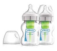 Dr. Brown's Options+ Anti-Colic 150ml Wide Neck Glass Bottle Twin Pack