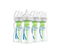 Dr Brown's Natural Flow Options+ Anti-Colic Bottle, Pack of 4, 270ml