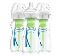 Dr Brown's Options+ Anti Colic Wide Neck Baby Bottles, Pack of 3