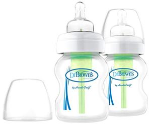 Dr Brown's Options Glass Twin Pack Bottles 150ml/50z ,WB5200-P2