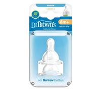 Dr. Brown's Options+ Narrow Neck Level 3 Teats 6+ months Pack of 2