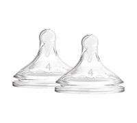 Dr. Brown's Options +, Wide Mouth Silicone Nipple Level 4, 9 Months