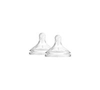Dr. Brown's Options +, Wide Mouth Silicone Teat Level 1, 0 Months