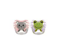 Dr. Brown's Prevent Soothers Animal Faces 0-6 months Assorted - Pink