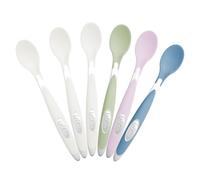 Dr. Brown's Soft-Tip Toddler Feeding Spoons, 6 Pack, Multi