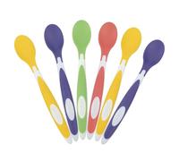 Dr. Brown's Soft-Tip Toddler Feeding Spoons, 6 Pack, Multi