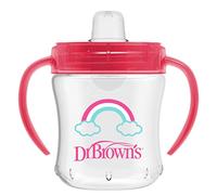 Dr. Brown's Transition Sippy Cup with Soft Spout - Pink - 6oz - 6m+
