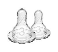 Dr.Brown's Options - Narrow Mouth Teat +6 meses transparent